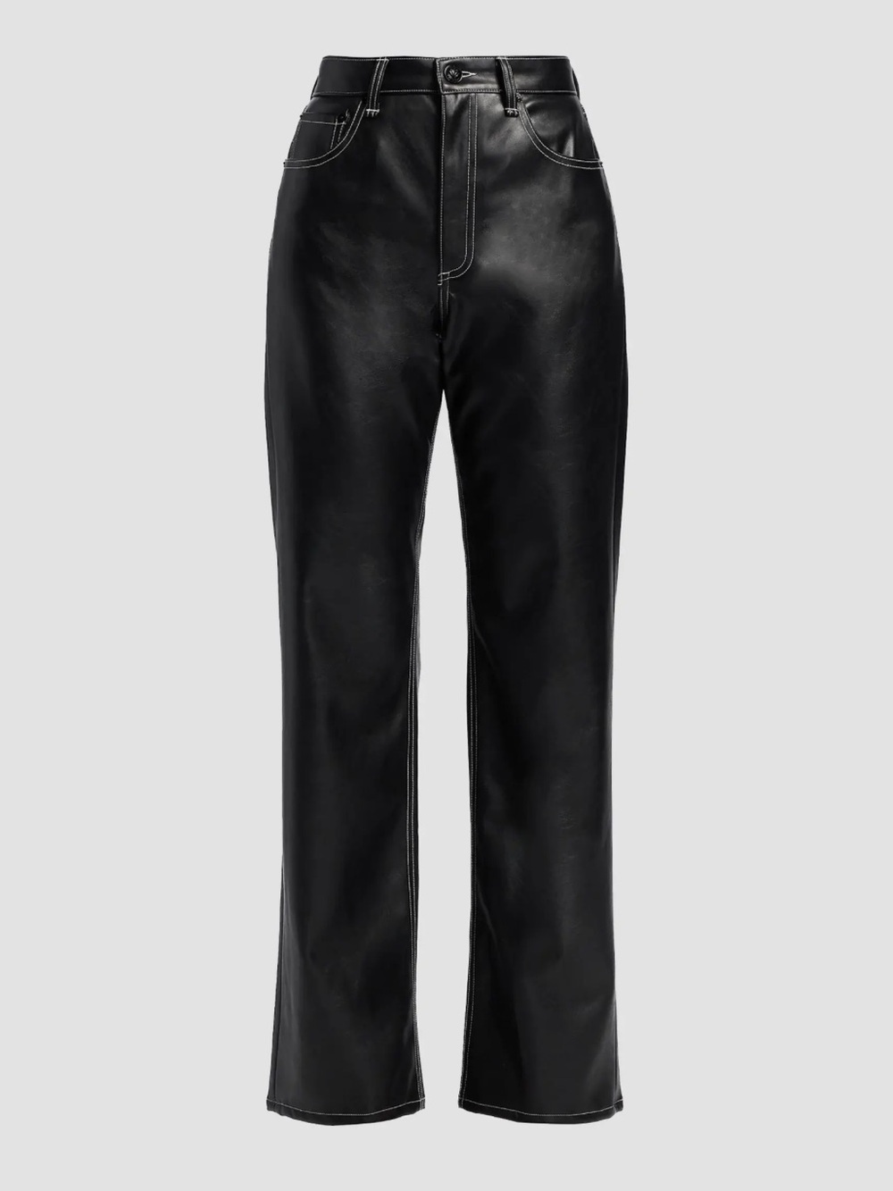 NWT rag & bone Shea Faux Leather Straight
